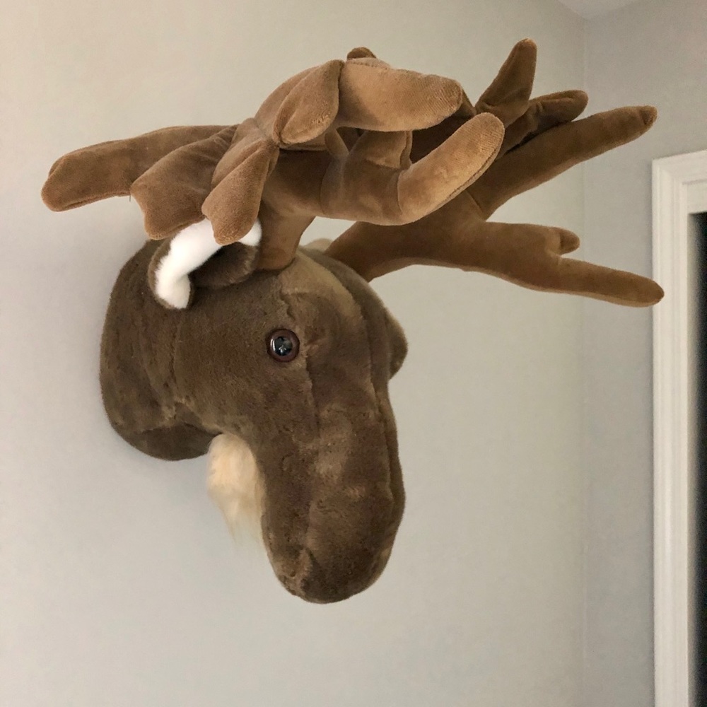 Pottery Barn Faux Moose Head